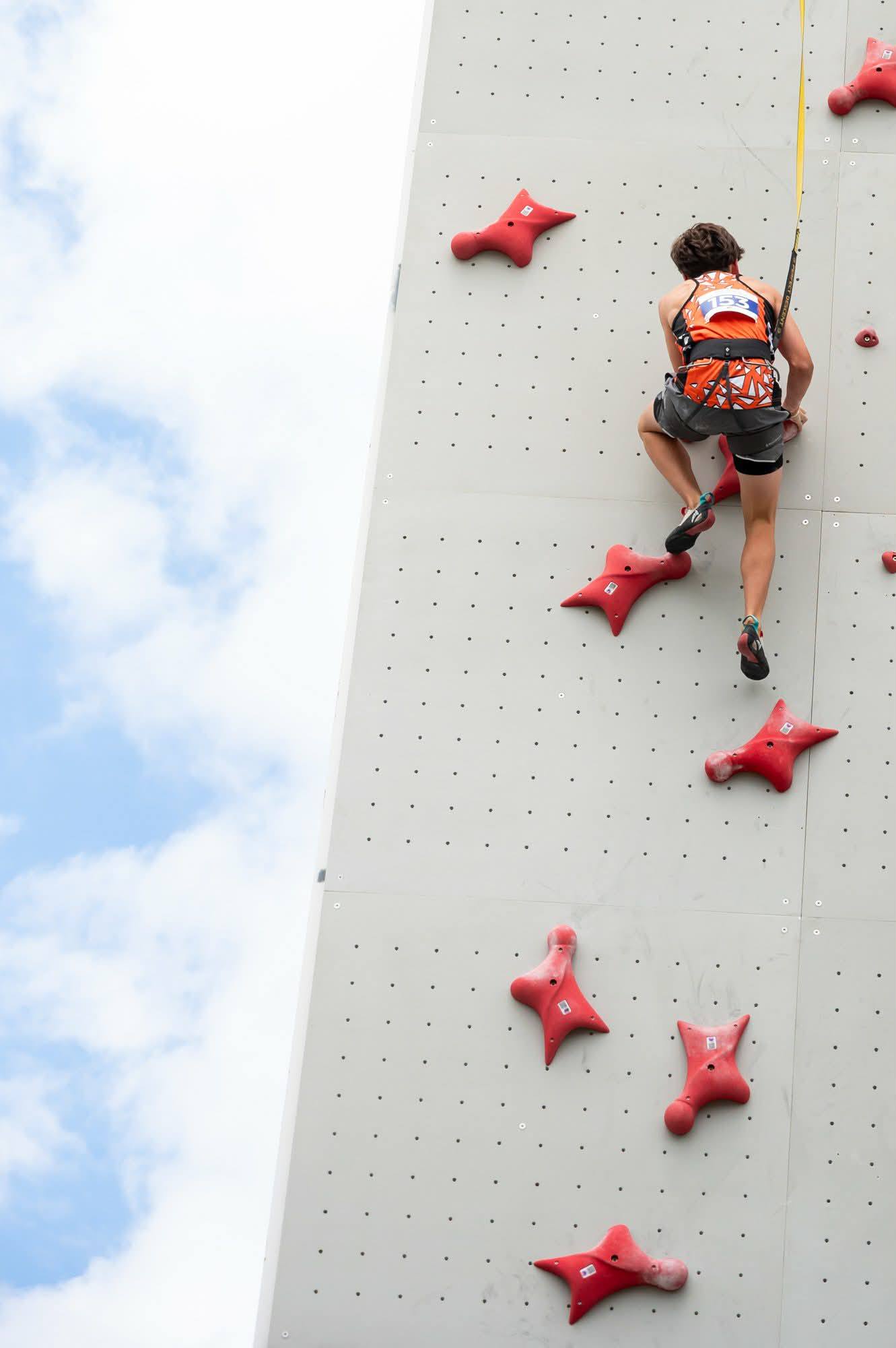Levi Dickinson speed climbing